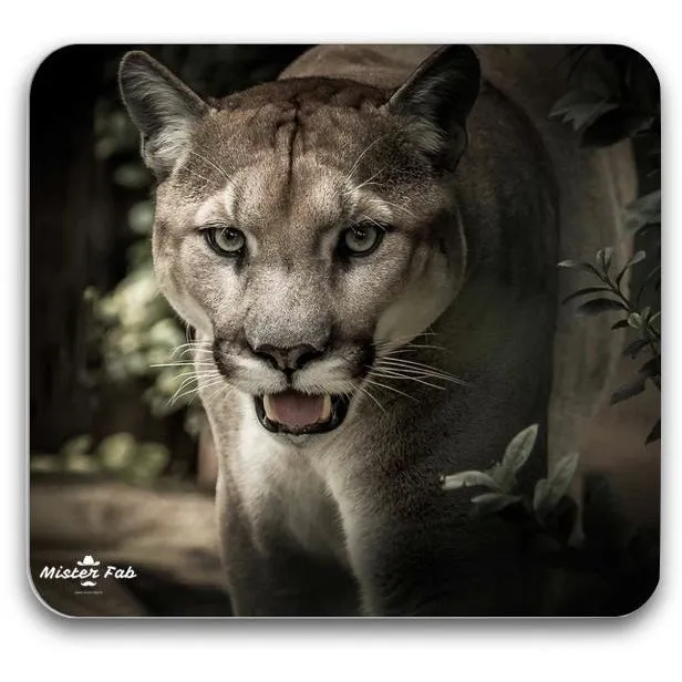 Lion Mouse Pad by Mister Fab