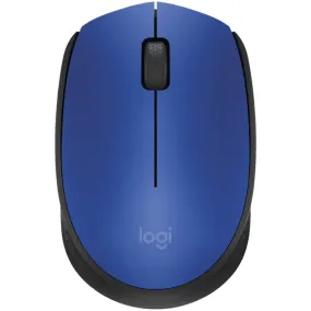 Logitech M171 Wireless Mouse Blue Black