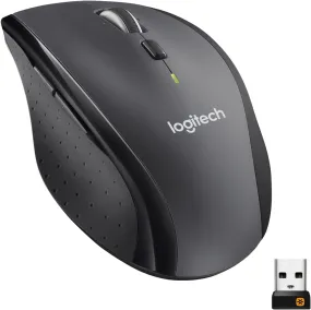 Logitech M705 Marathon 無線滑鼠 - Graphite 石墨灰色