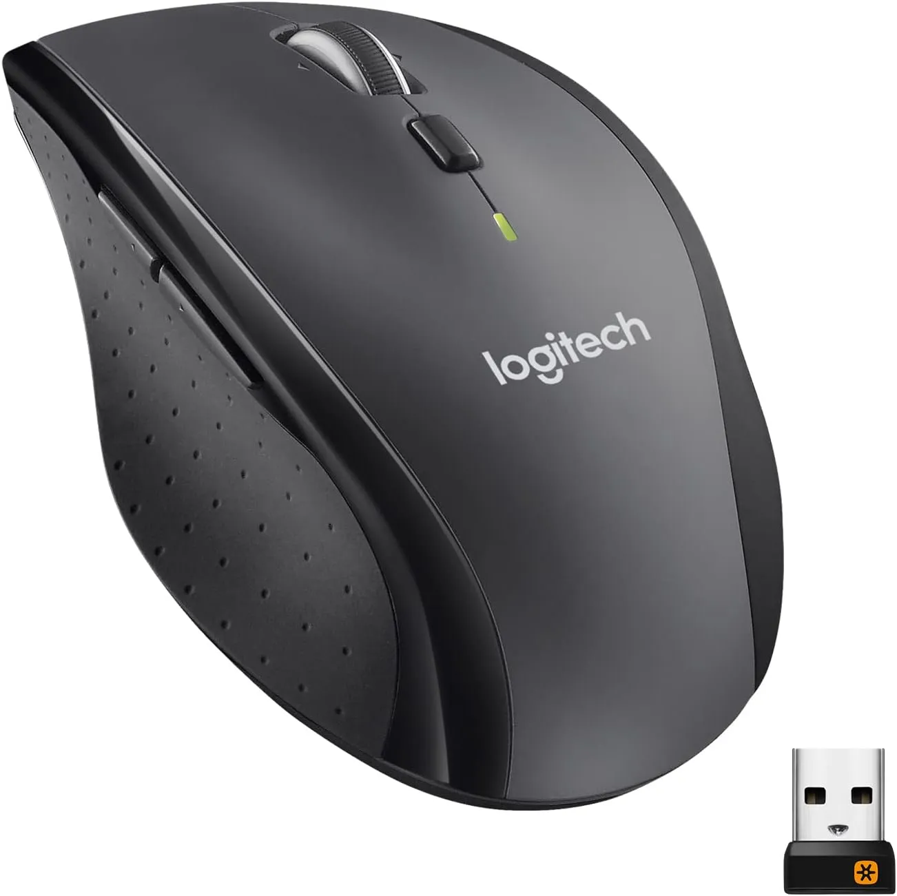 Logitech M705 Marathon 無線滑鼠 - Graphite 石墨灰色