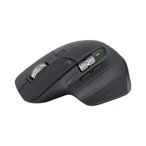 Logitech Master Series Mx Master 3S - Mouse - Ergonomic - Optical - 7 Buttons - Wireless - 2.4 Ghz, Bluetooth - Logitech