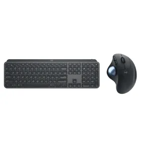 Logitech MX Keys S Wireless Keyboard & ERGO M575 Wireless Mouse - Combo