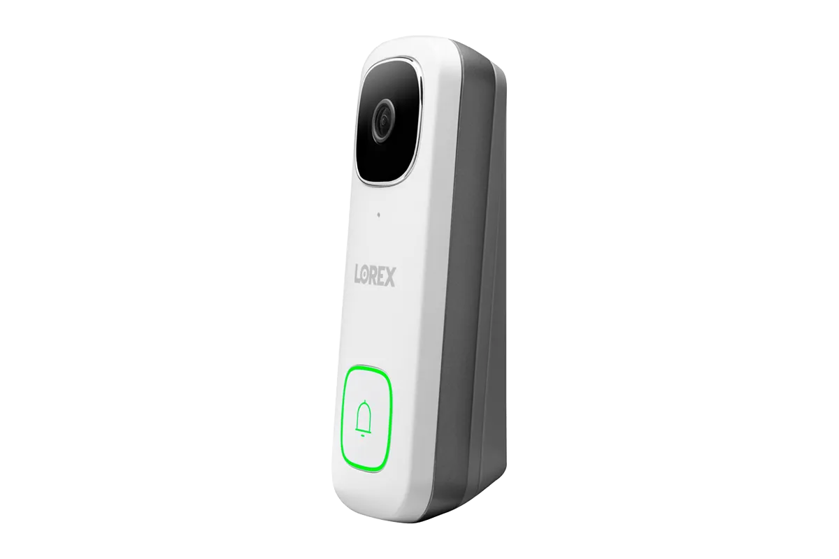 Lorex Smart Home Security Center with Four 1080p Outdoor Wi-Fi Cameras and 2K Video Doorbell