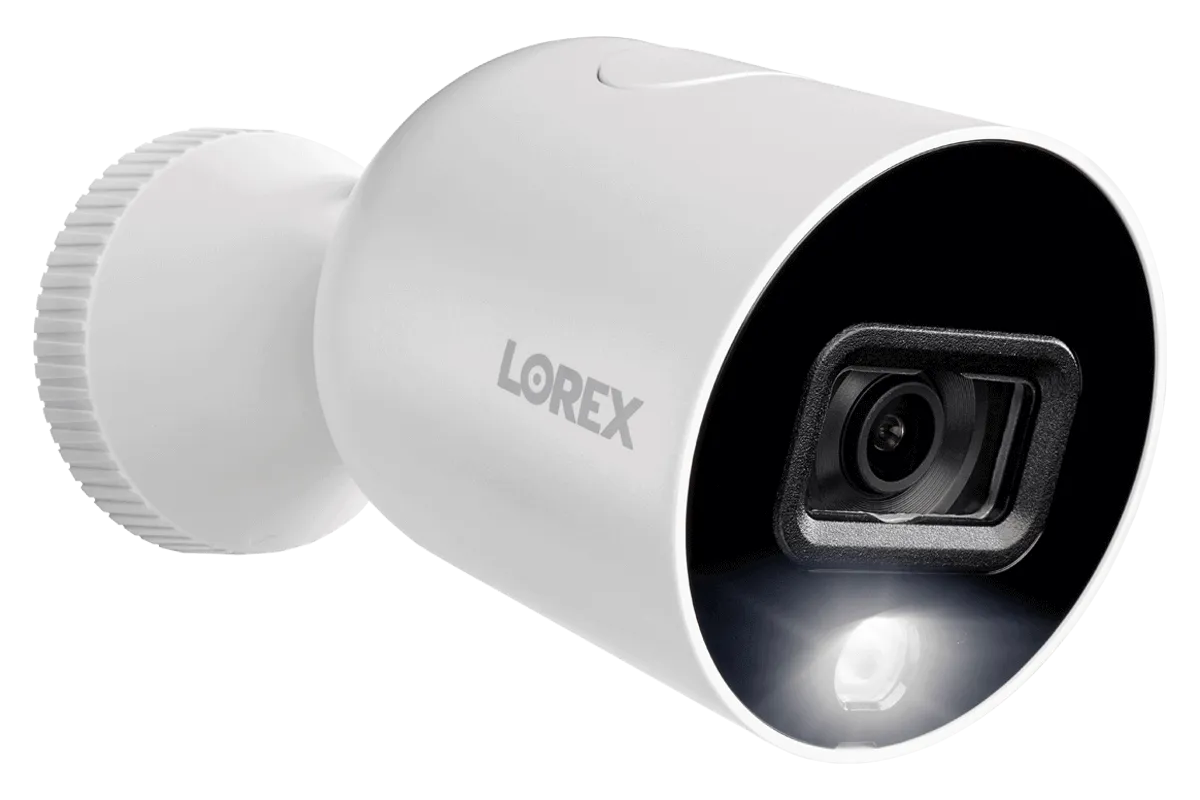 Lorex Smart Home Security Center with Four 1080p Outdoor Wi-Fi Cameras and 2K Video Doorbell