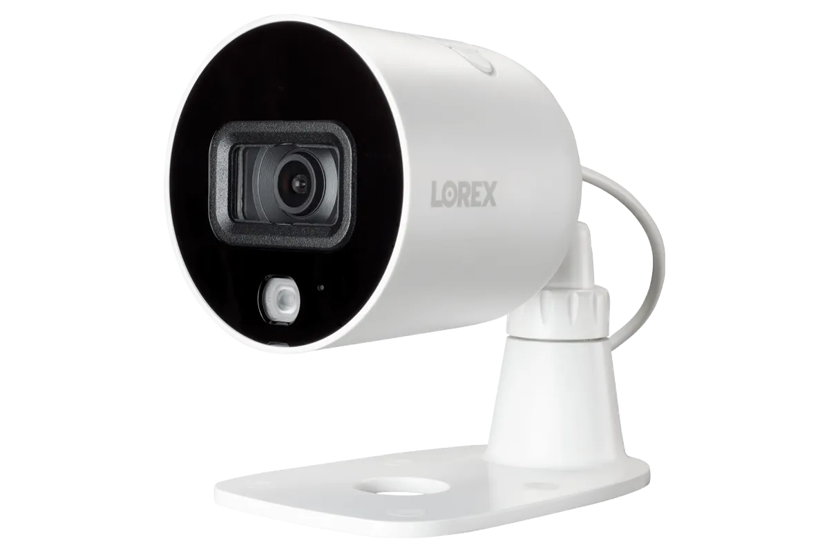 Lorex Smart Home Security Center with Four 1080p Outdoor Wi-Fi Cameras and 2K Video Doorbell