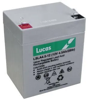 Lucas Battery 12 Volt 4.5Ah Battery