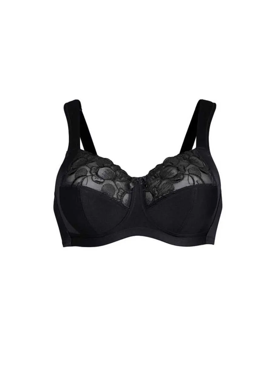 Lucia Comfort Bra - Black