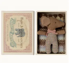 MAILEG LIMITED EDITION SLEEPY/WAKEY IN MATCHBOX - GIRL