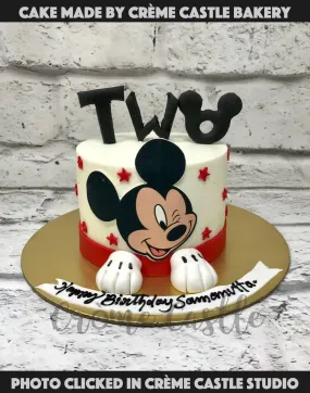 Mickey and Stars Cake