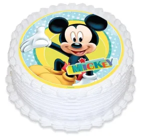 Mickey Mouse Edible Cake Image