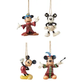 Mickey Mouse Ornaments | Set of 4