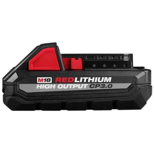 Milwaukee M18 Cp3.0 Battery Red lithium High Output - 2 Pack