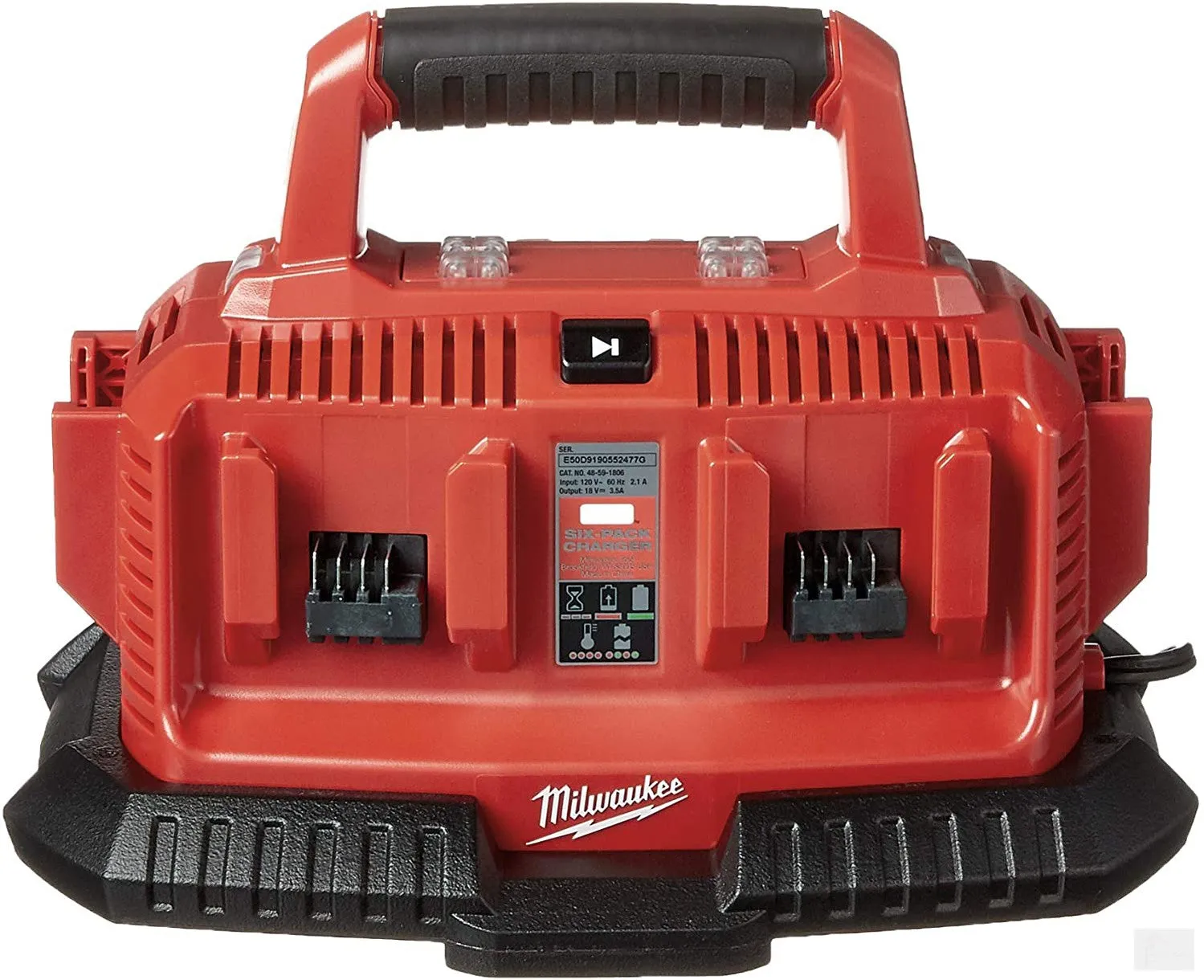 MILWAUKEE M18™ Six Bay Charger 48-59-1806