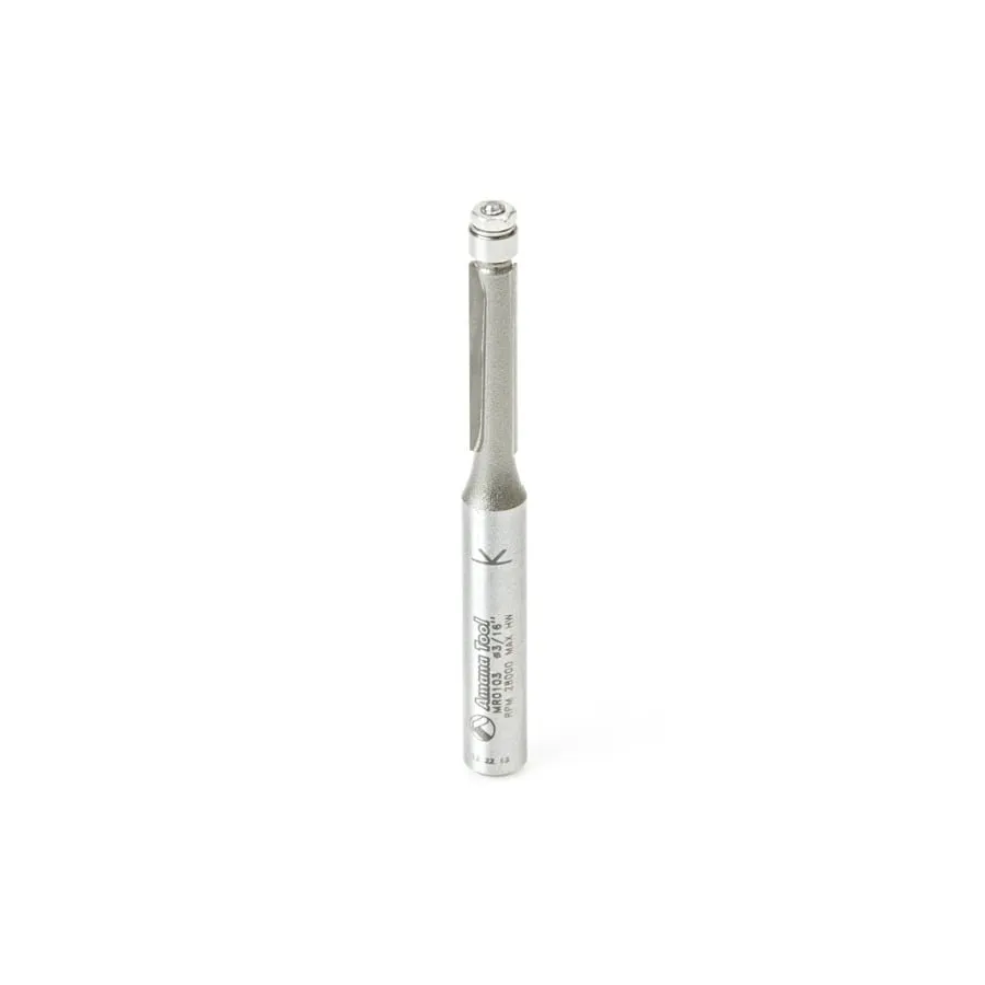 Miniature Flush Trim Router Bit | 3⁄16 Dia x 3⁄4 x 1⁄4" Shank | MR0103 | 738685010334