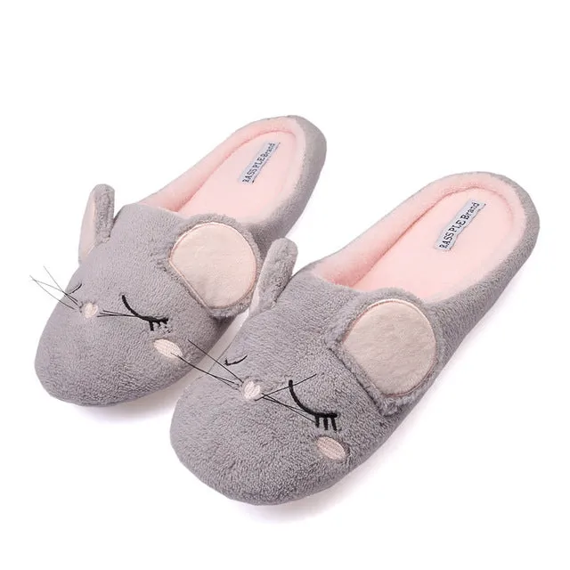 Mouse Bedroom Slippers