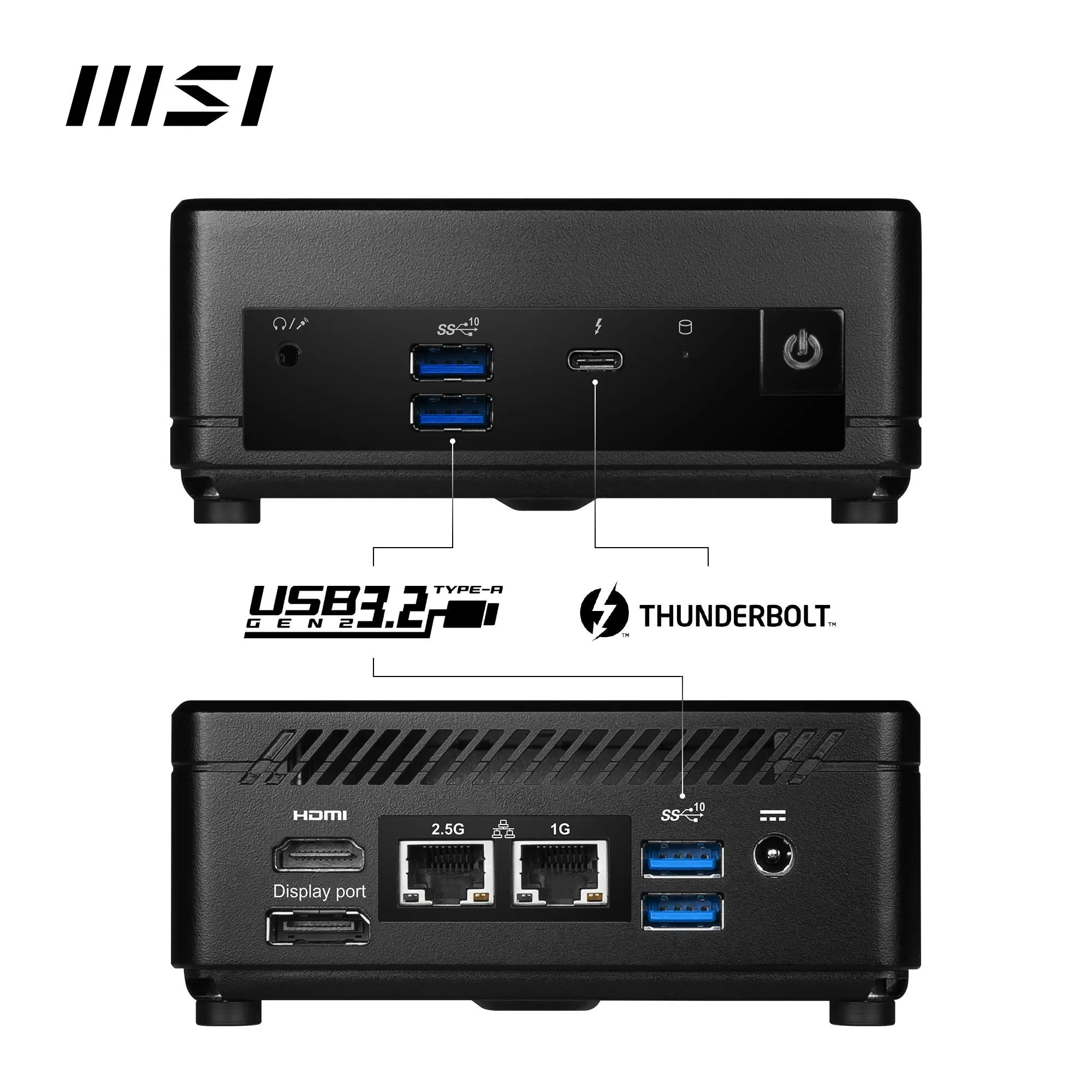 MSI Cubi 5 12M-024AU Mini Desktop PC NUC (Intel i5)[512GB SSD]