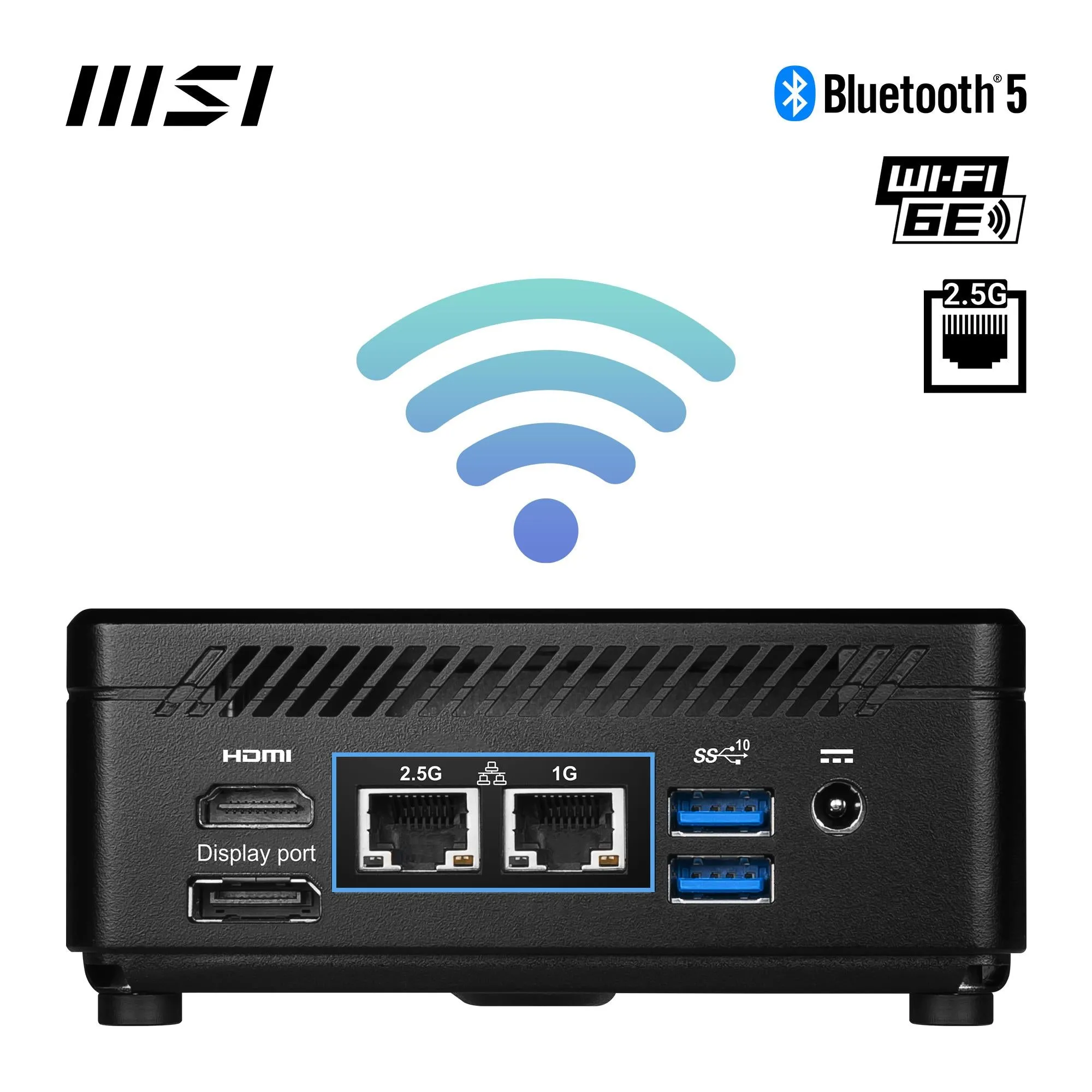 MSI Cubi 5 12M-024AU Mini Desktop PC NUC (Intel i5)[512GB SSD]