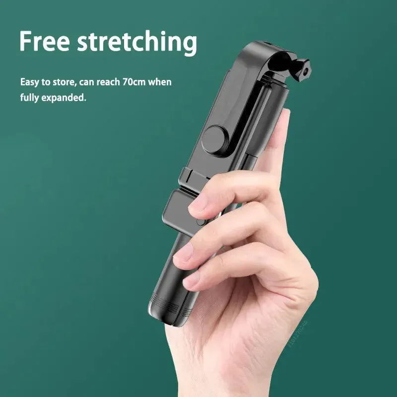 Multifunction Remote Mini Tripod Wireless Selfie Stick