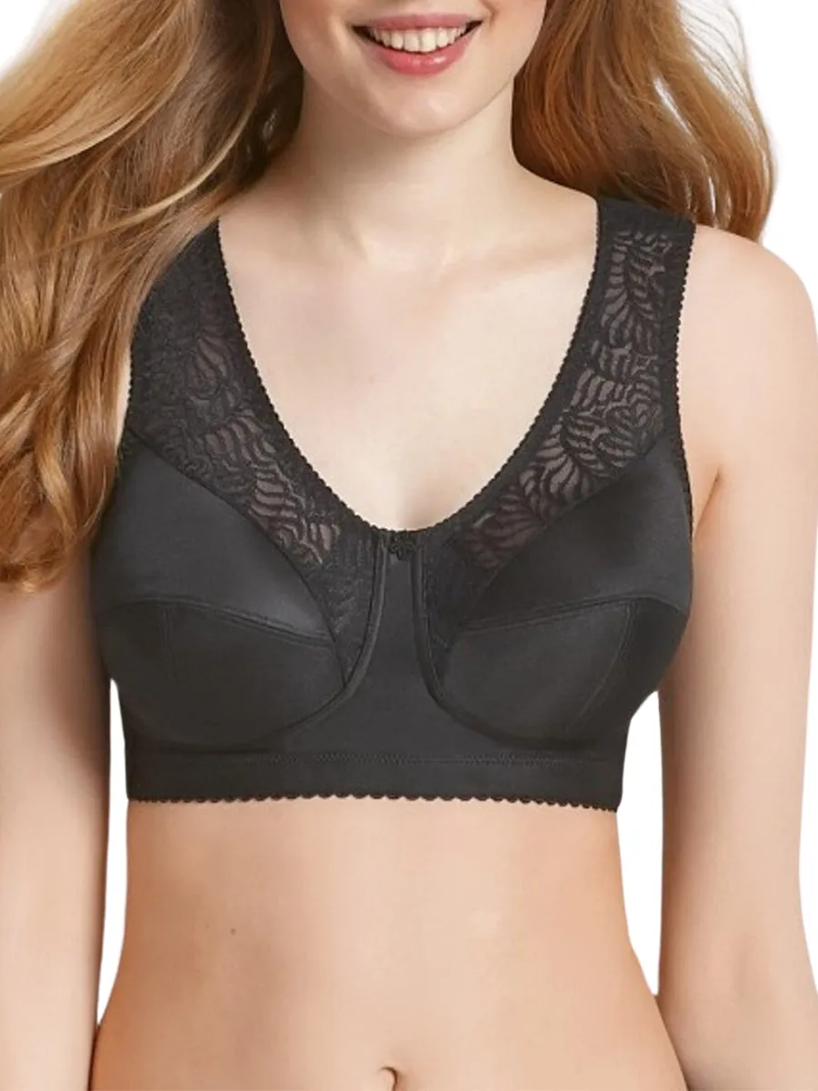 Mylena Support Soft Cup Bra - Black