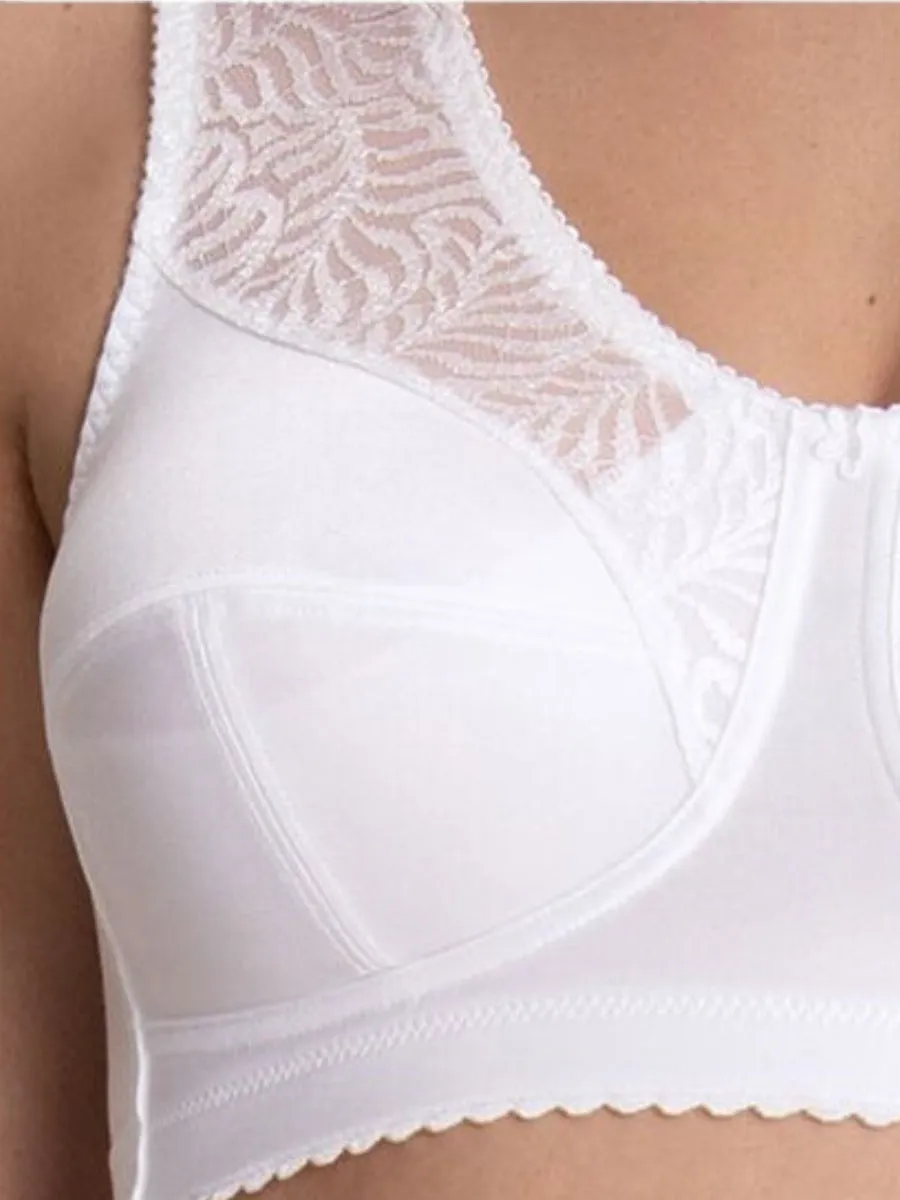 Mylena Support Soft Cup Bra - White