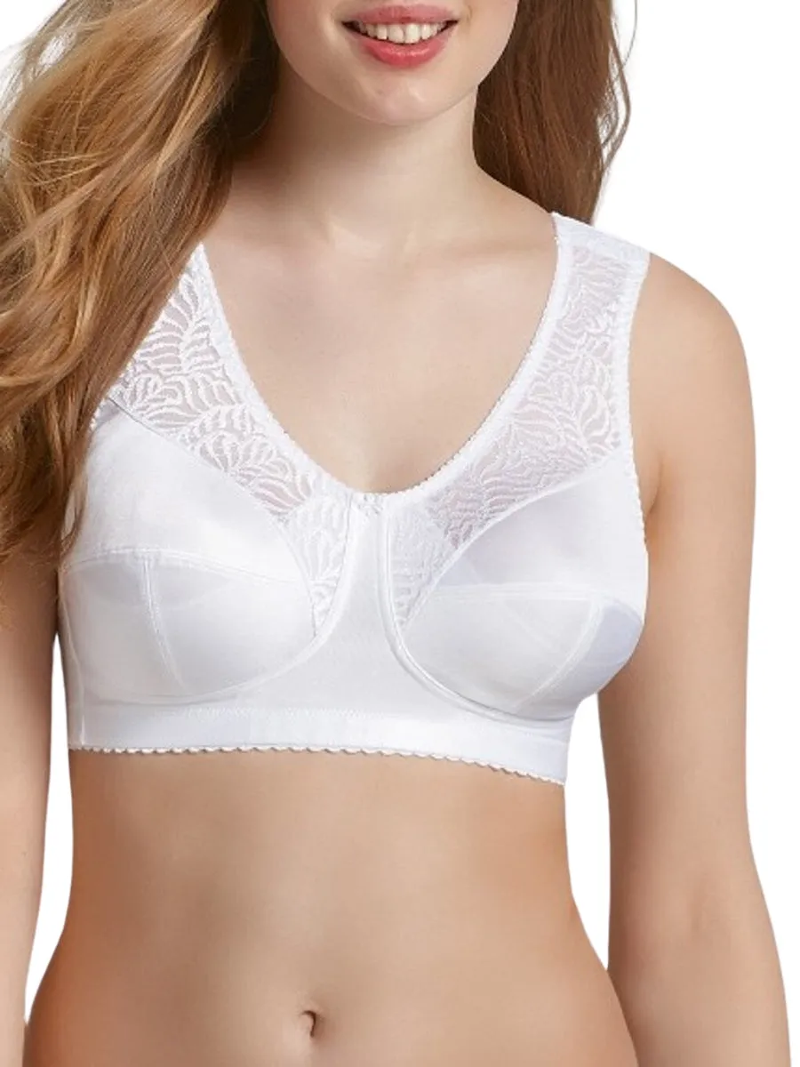 Mylena Support Soft Cup Bra - White