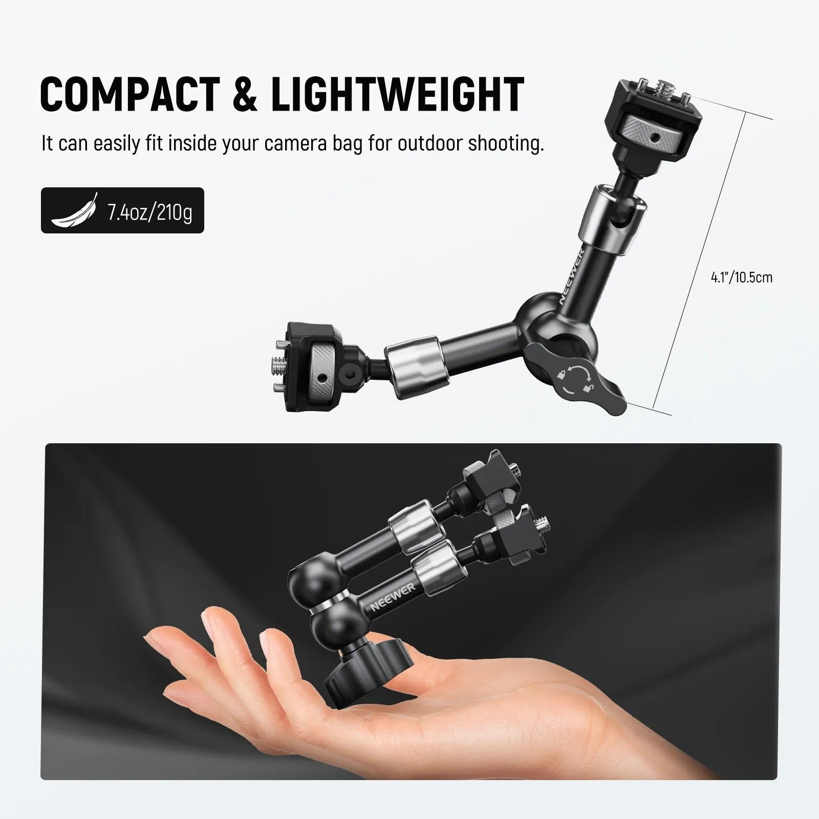 NEEWER ST07/ST16 Articulating Magic Arm for ARRI