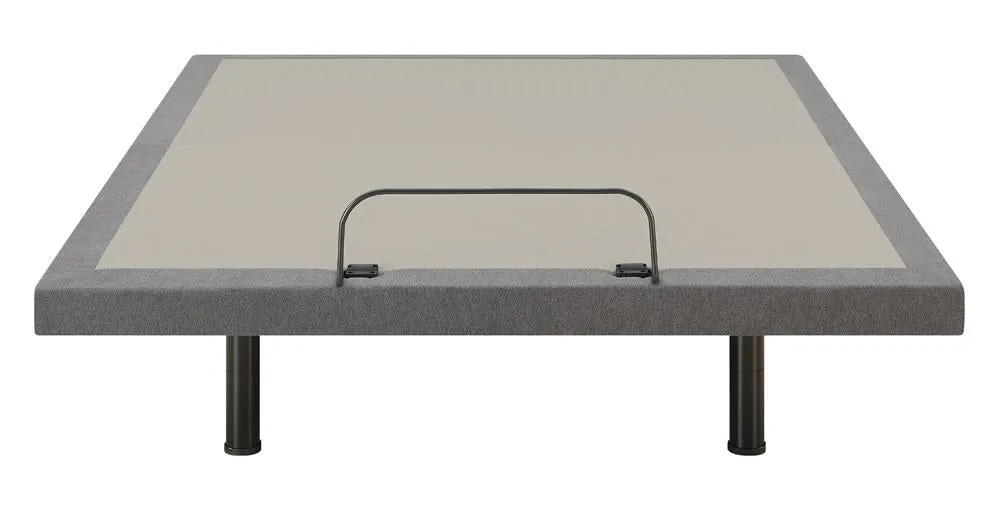 Negan Gray/Black Full Adjustable Bed Base