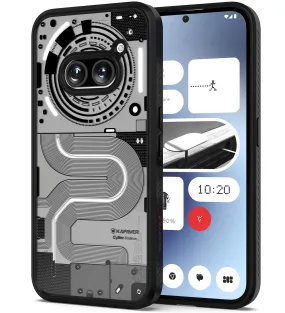 Nothing Phone 2a / 2a Plus 5G Back Cover Case | CyBer-i Edition - Black (01)