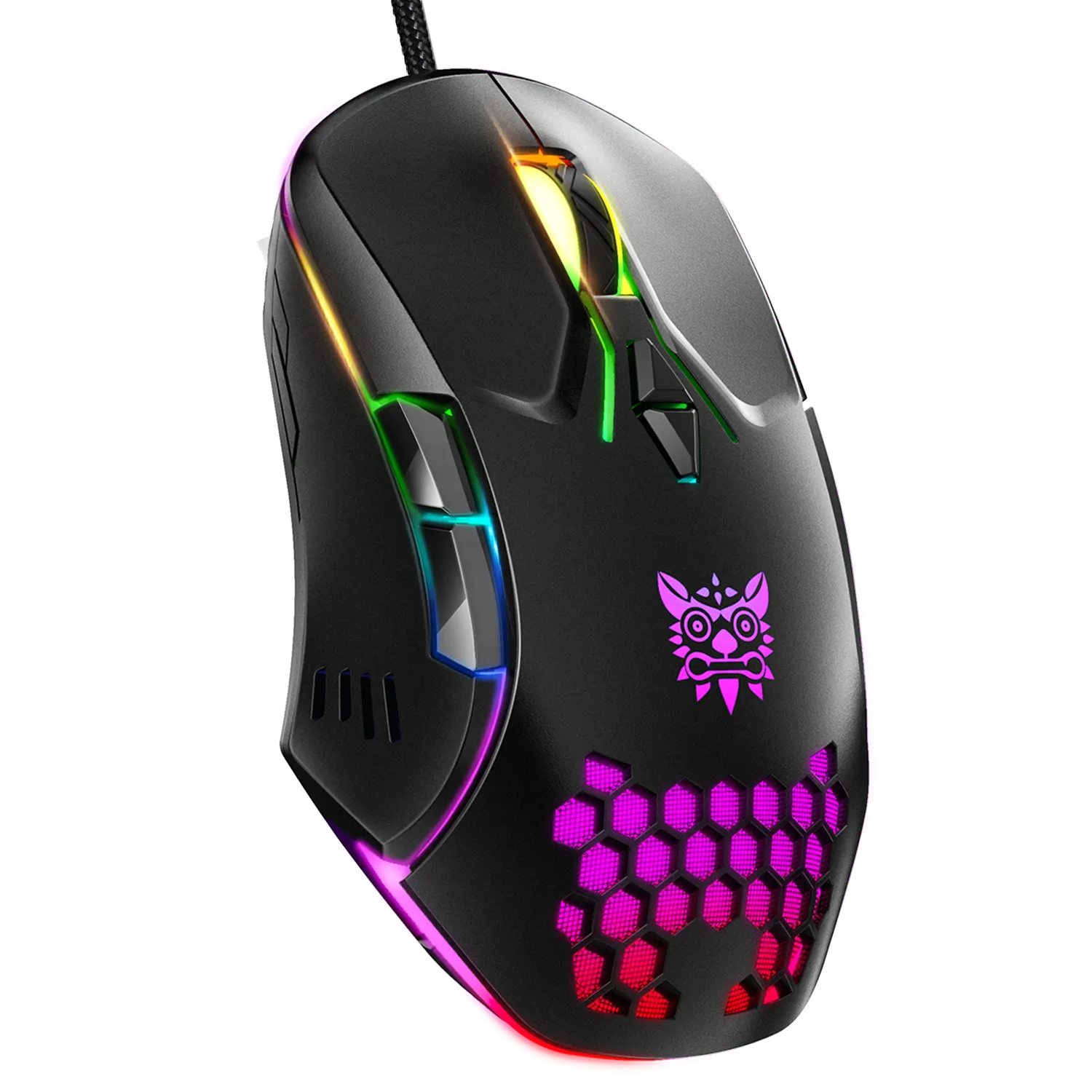 ONIKUMA CW902 Wired Gaming Mouse With Colorful Lighting