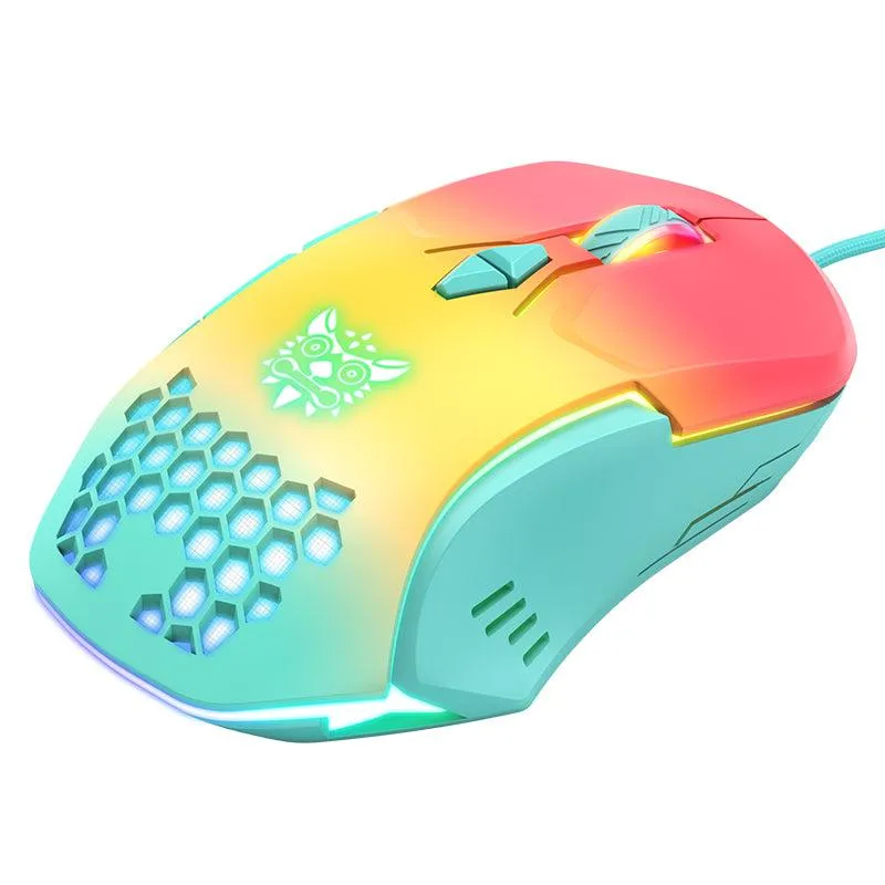 ONIKUMA CW902 Wired Gaming Mouse With Colorful Lighting