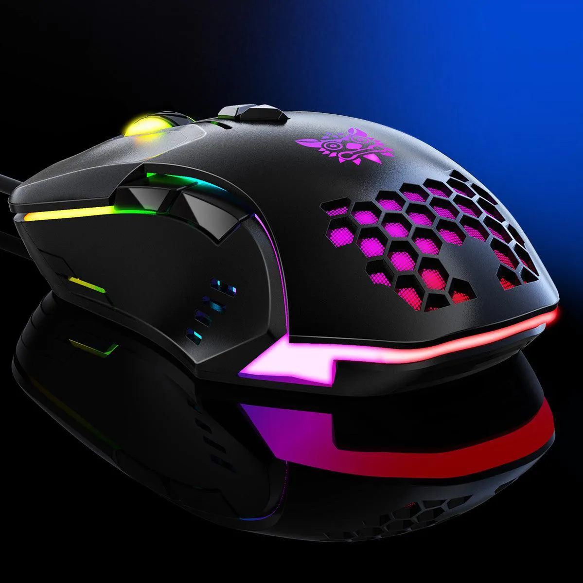 ONIKUMA CW902 Wired Gaming Mouse With Colorful Lighting