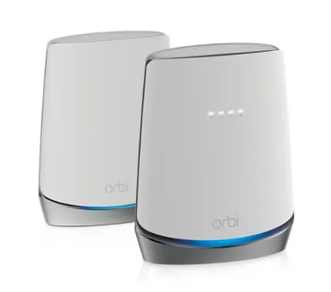 Orbi Tri-Band WiFi 6 Mesh System, 4.2Gbps, Router   1 Satellite (AX4200)