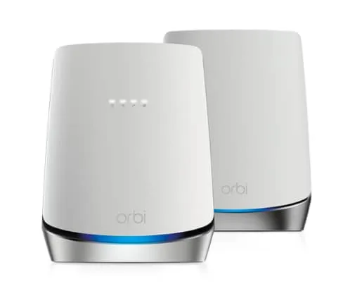 Orbi Tri-Band WiFi 6 Mesh System, 4.2Gbps, Router   1 Satellite (AX4200)