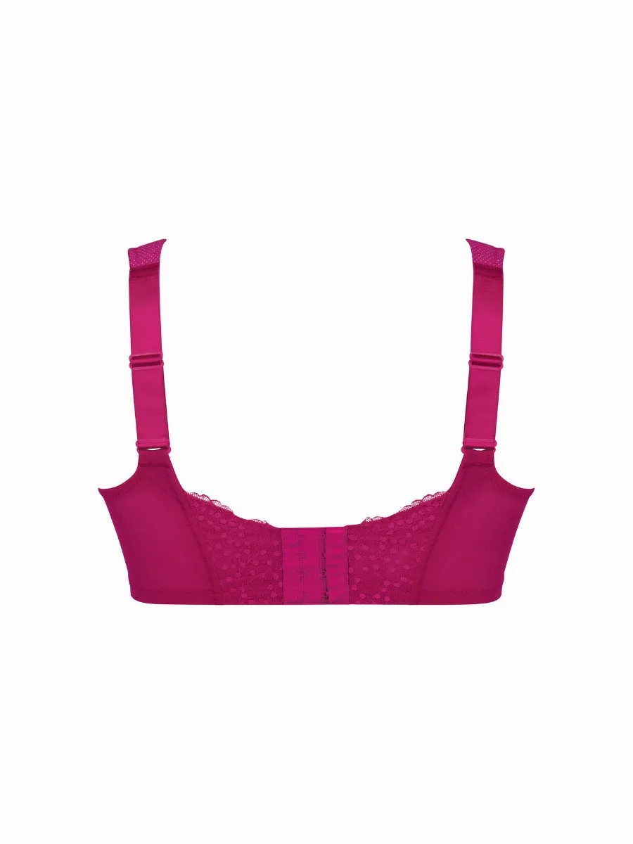 Orely Support Soft Cup Bra - Cherry Red