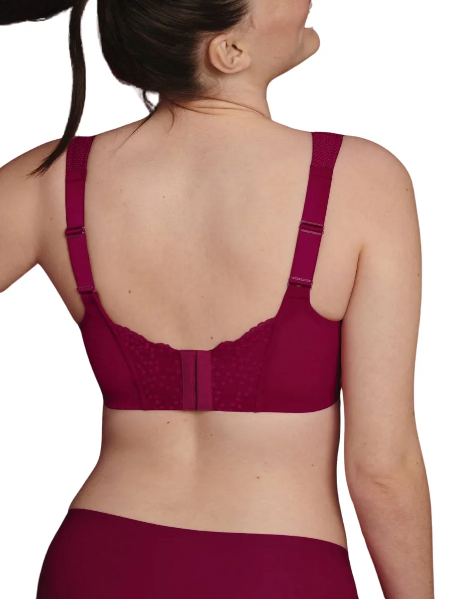 Orely Support Soft Cup Bra - Cherry Red