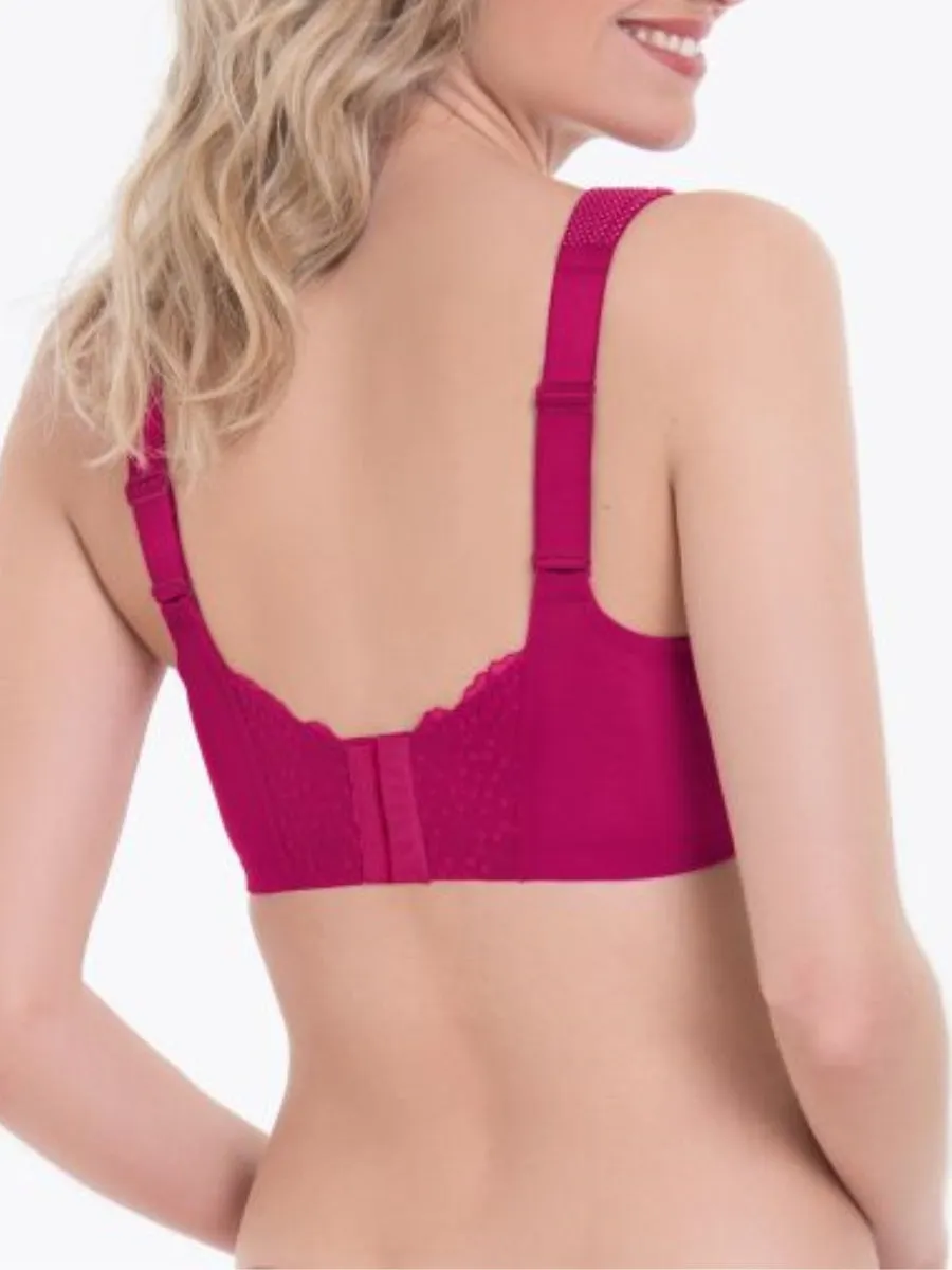 Orely Support Soft Cup Bra - Cherry Red