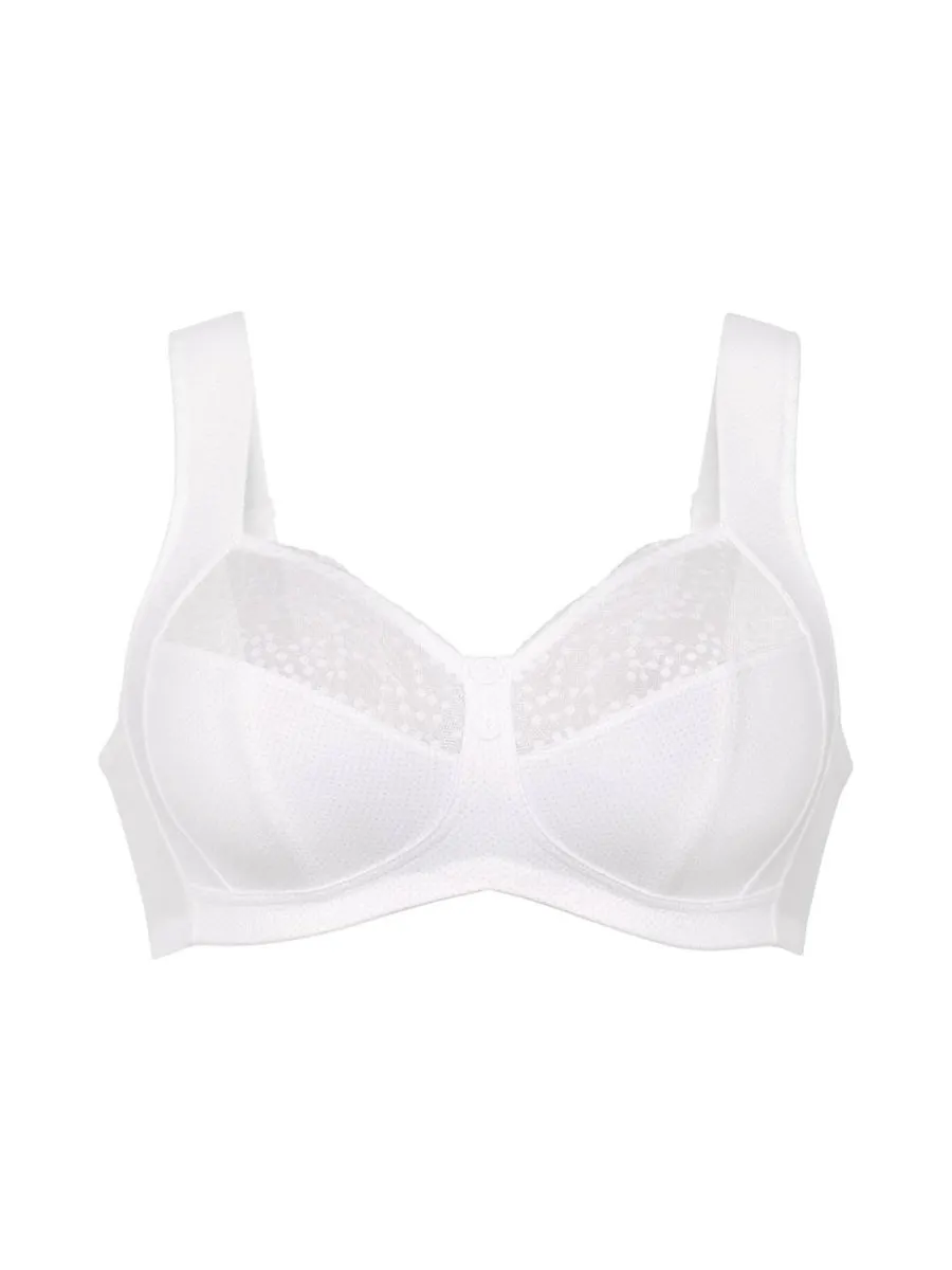 Orely Support Soft Cup Bra - White