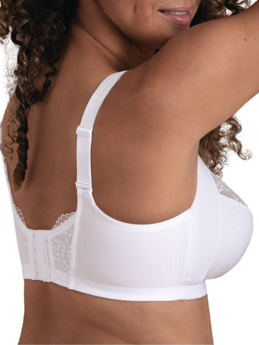 Orely Support Soft Cup Bra - White