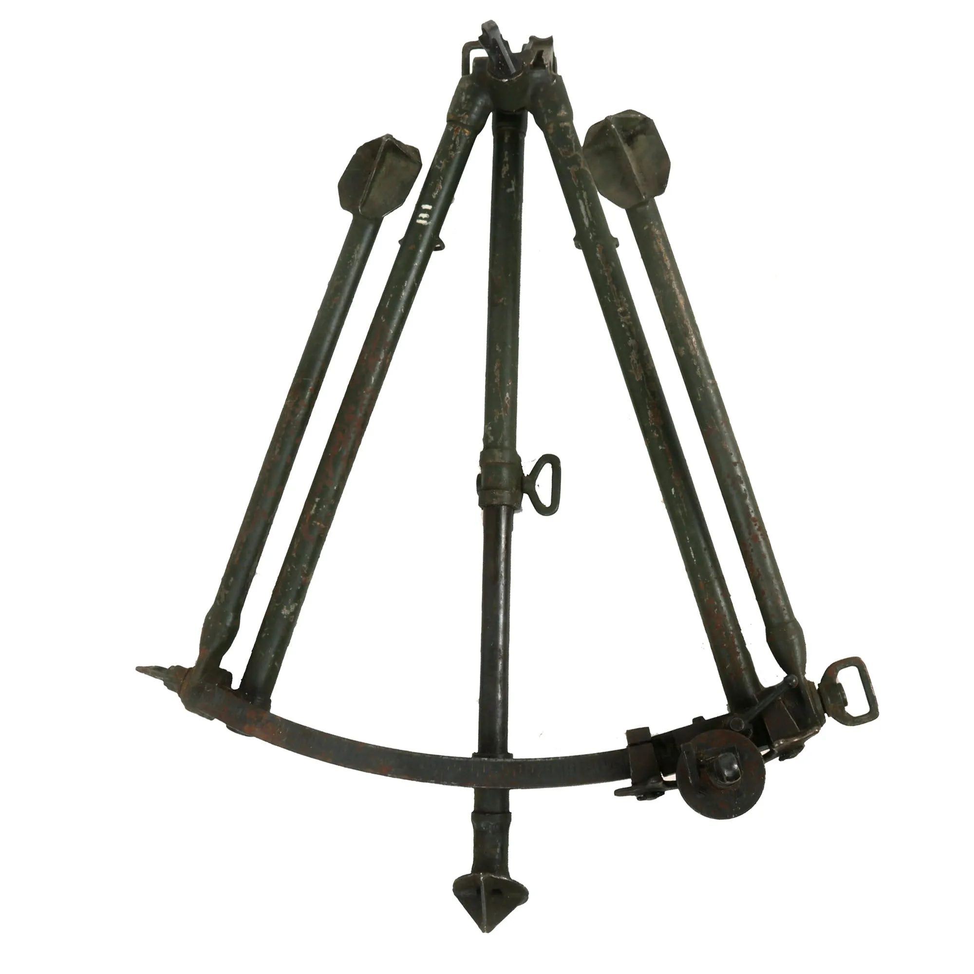 Original British WWII Bren Light Machine Gun MkI Tripod - Dated 1941