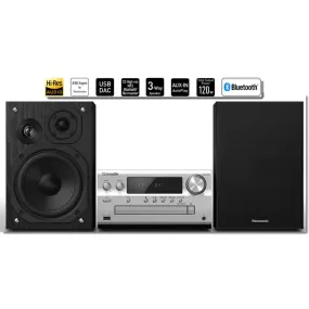 Panasonic 120-Watt Shelf Audio System with Bluetooth SCPMX800