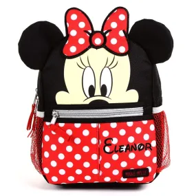 Personalized Minnie Mouse 10 Inch Mini Backpack with Harness