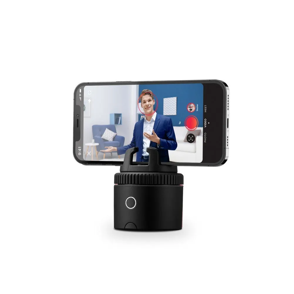 Pivo Pod Black 360° Auto-Tracking Smartphone Mount