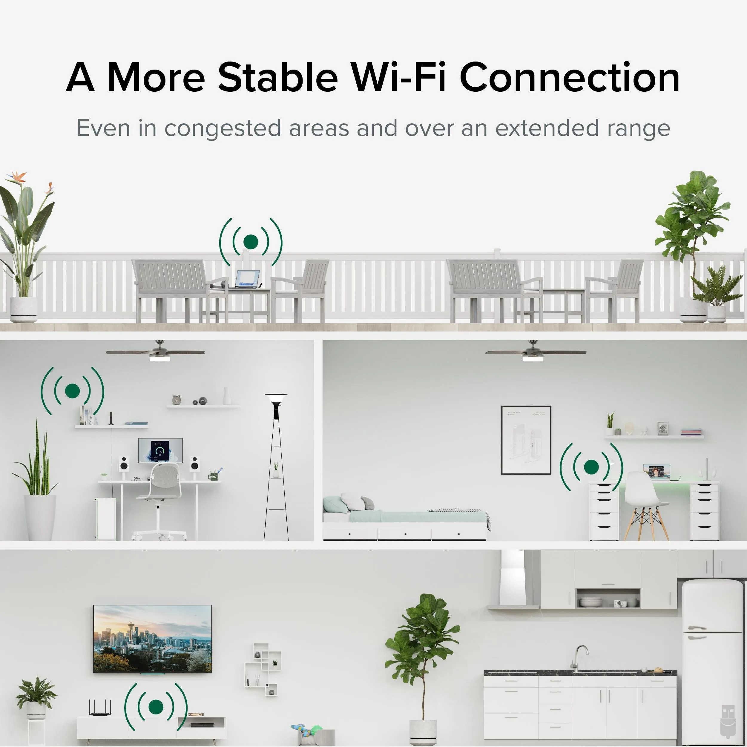 Plugable USB 3.0 Wi-Fi 6 AX1800 Wireless Adapter