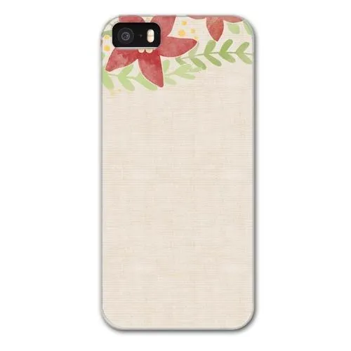 Poinsettia Designer Phone Cases