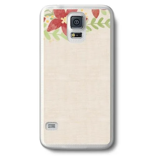 Poinsettia Designer Phone Cases