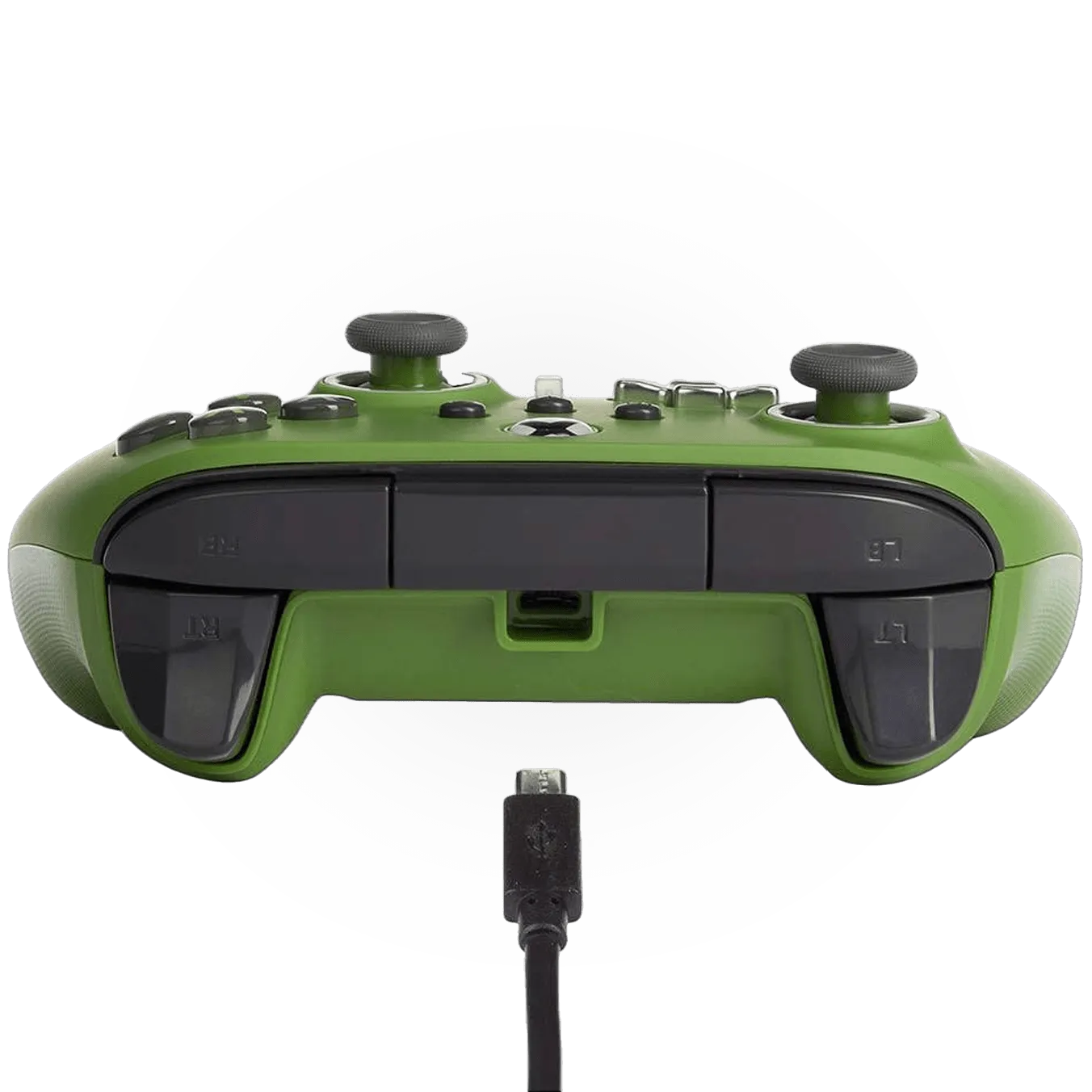 PowerA Enhanced Wired Controller For Xbox Series X|S With 2 Re-mappable Buttons - Soldier Green