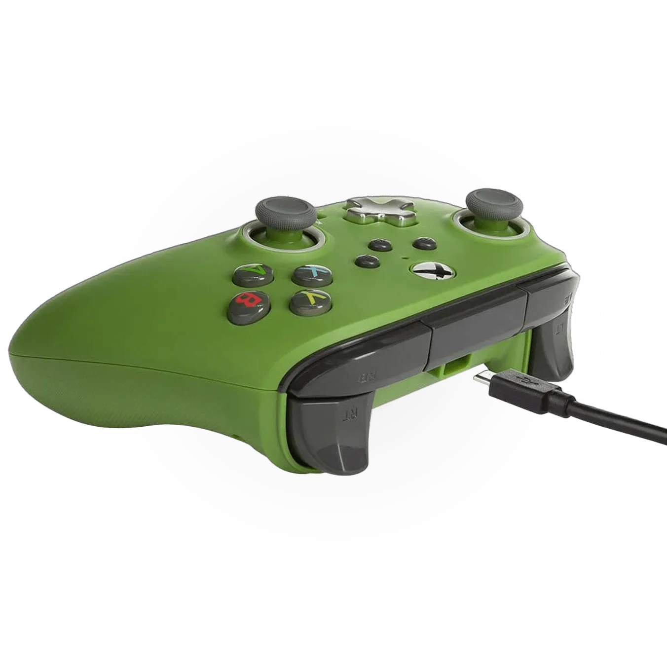 PowerA Enhanced Wired Controller For Xbox Series X|S With 2 Re-mappable Buttons - Soldier Green