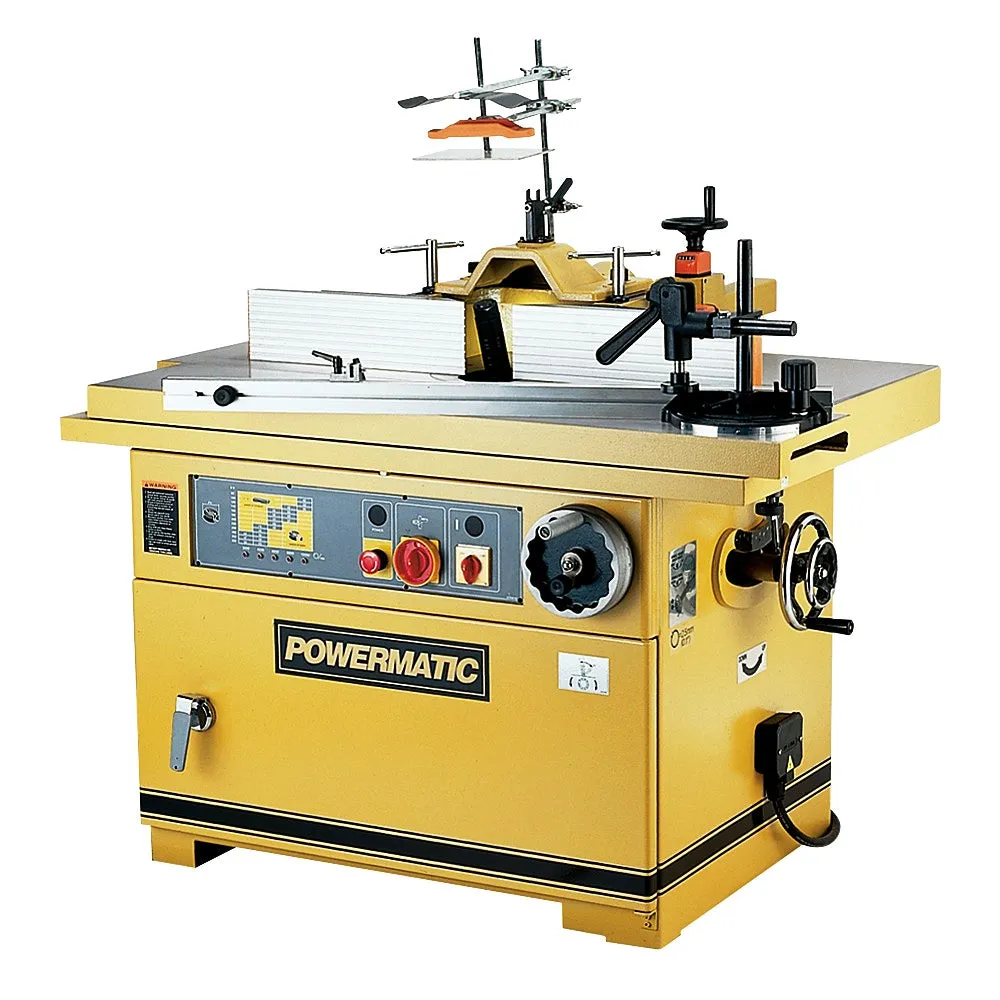 Powermatic TS29 7-1/2" 230/460V Heavy Duty Tilt/Slide Shaper w/ Sliding Table