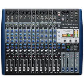 PreSonus StudioLive AR16c 16-channel Mixer / Recorder W/ USB-C