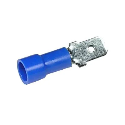 Quick Connect Male Crimp Connector - 16-14 AWG, 0.11" Tab, Pkg/100 (1850-CS)